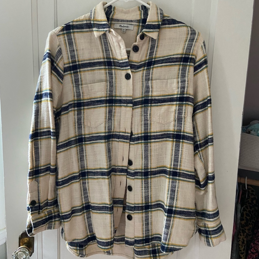 Madewell flannel shirt